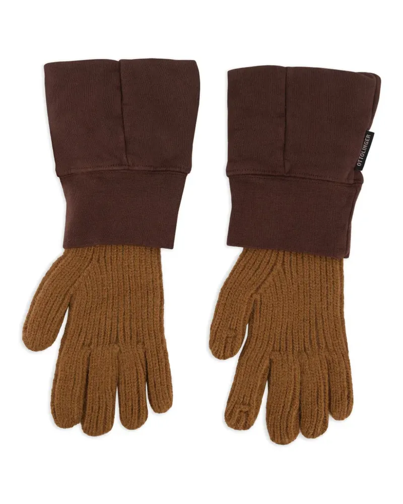 OTTOLINGER Handschuhe im Deconstructed-Look - Braun Braun