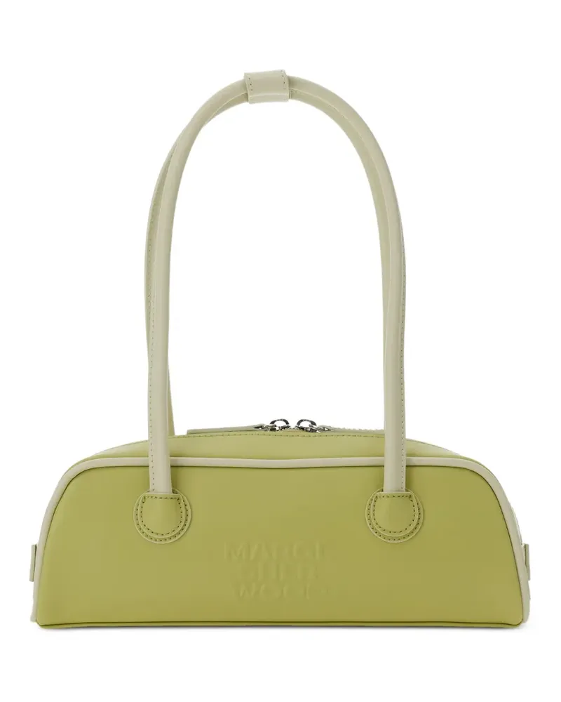 Marge Sherwood Schultertasche mit Prägung - Grün Grün