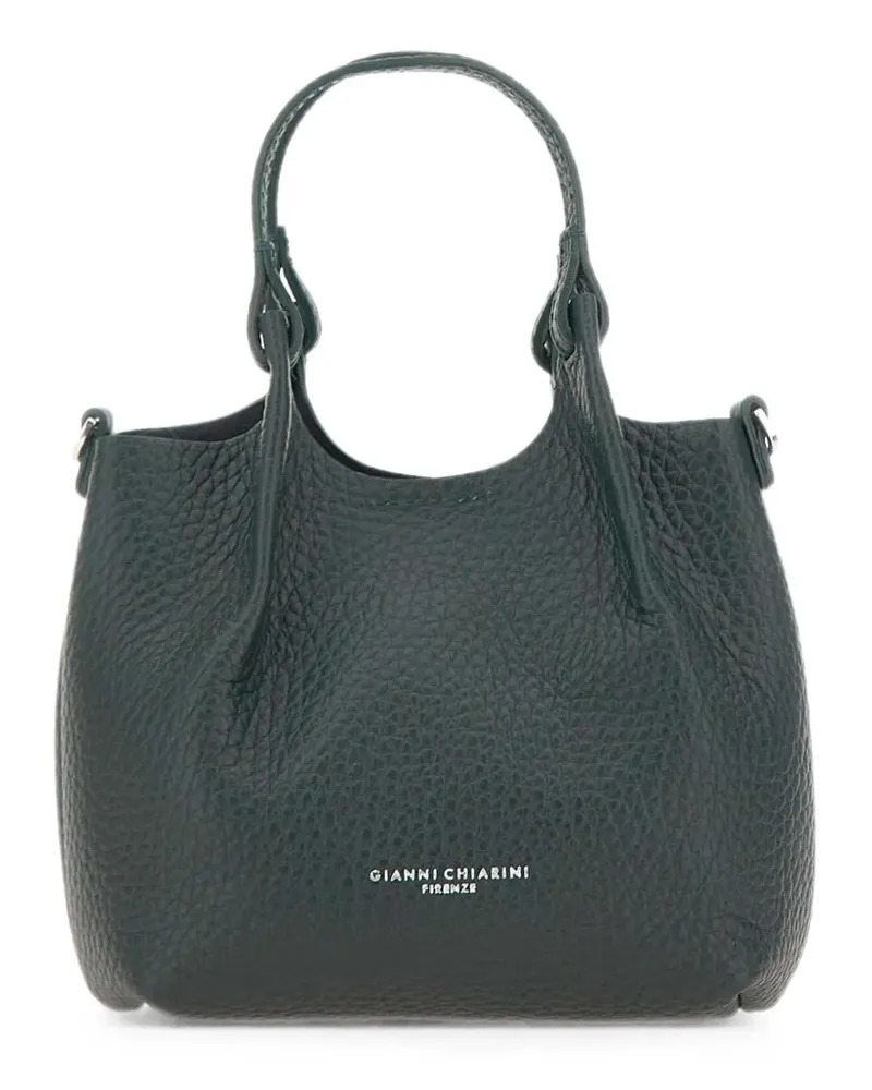 Gianni Chiarini Dua grained leather shoulder bag - Grün Grün