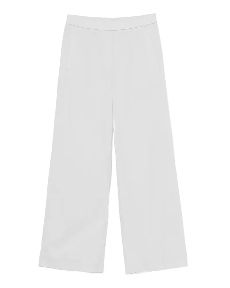 Patrizia Pepe poplin straight-leg trousers - Grau Grau