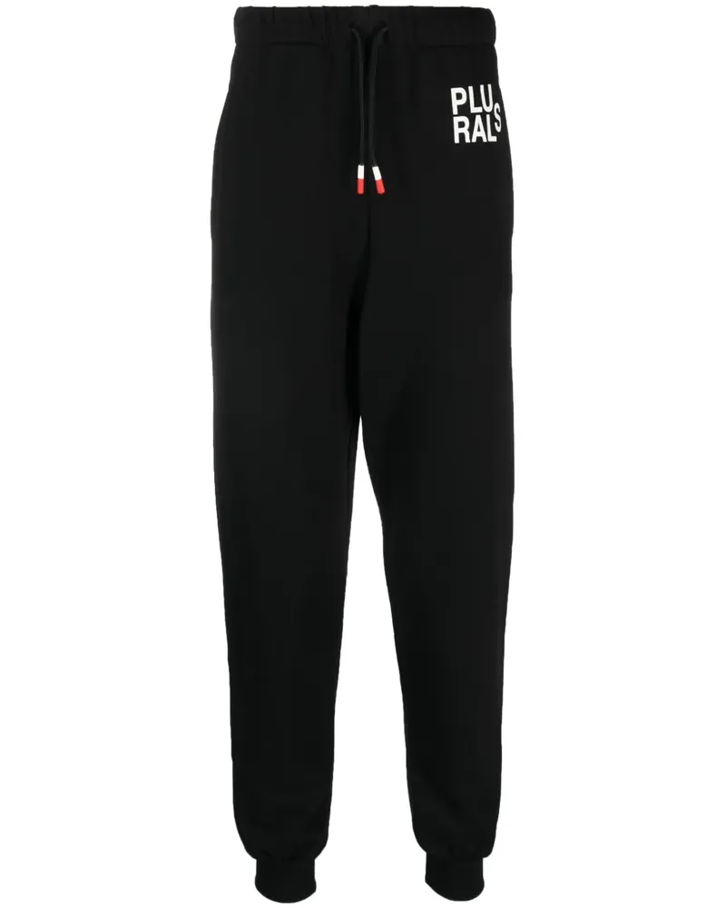 Peuterey Jogginghose mit Logo-Print - Schwarz Schwarz