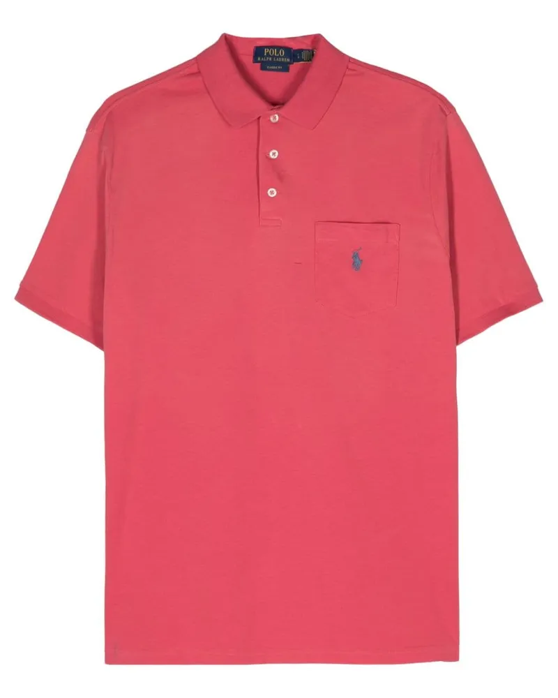 Ralph Lauren Poloshirt mit Polo Pony - Rot Rot
