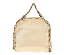 Schultertasche mit Kettenanhänger - Nude