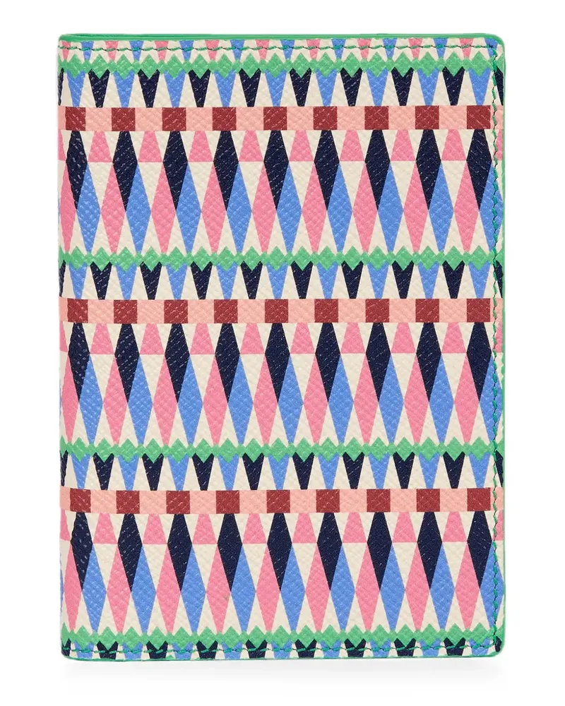 Smythson Klassisches Pass-Etui - Grün Grün