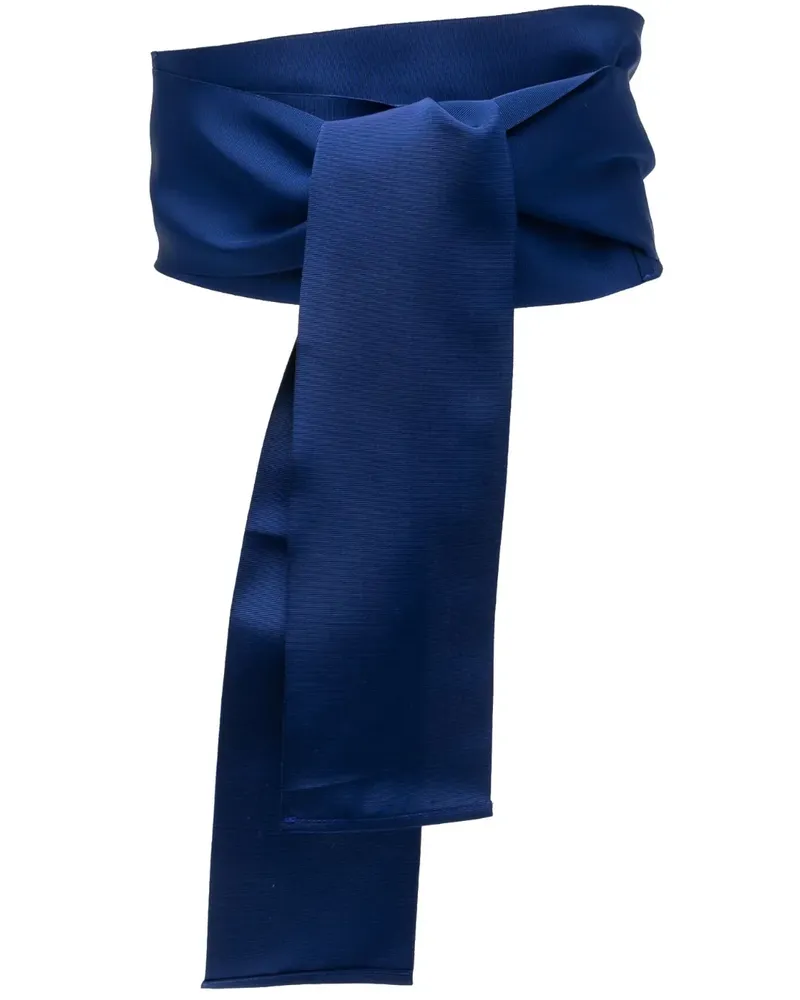 Sara Roka Gürtel mit Schnürung - Blau Blau