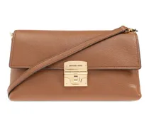 Mittelgroße Addie Schultertasche - Braun