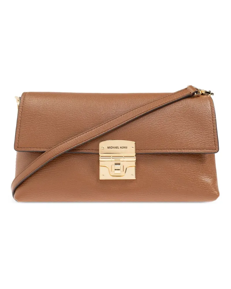 Michael Kors Mittelgroße Addie Schultertasche - Braun Braun