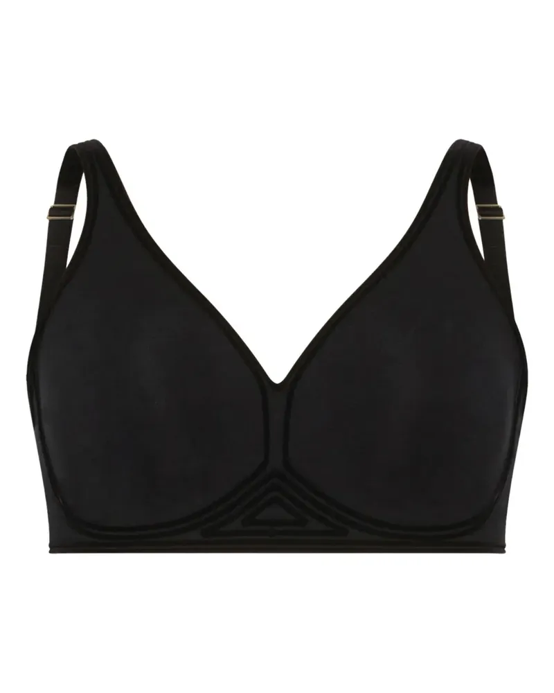 Wolford panelled bra - Schwarz Schwarz