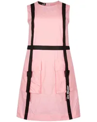 Moschino Mini-Hemdkleid mit Taschendetail Rosa