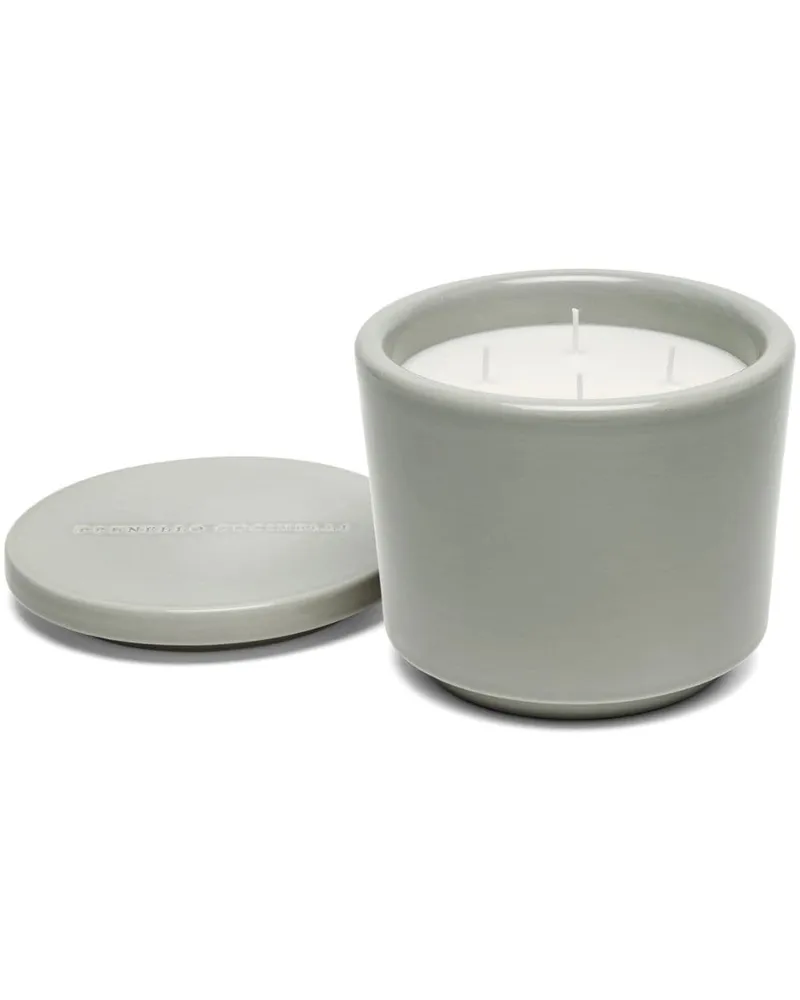 Maxi Keramik Duftkerze (3612g) - Nude