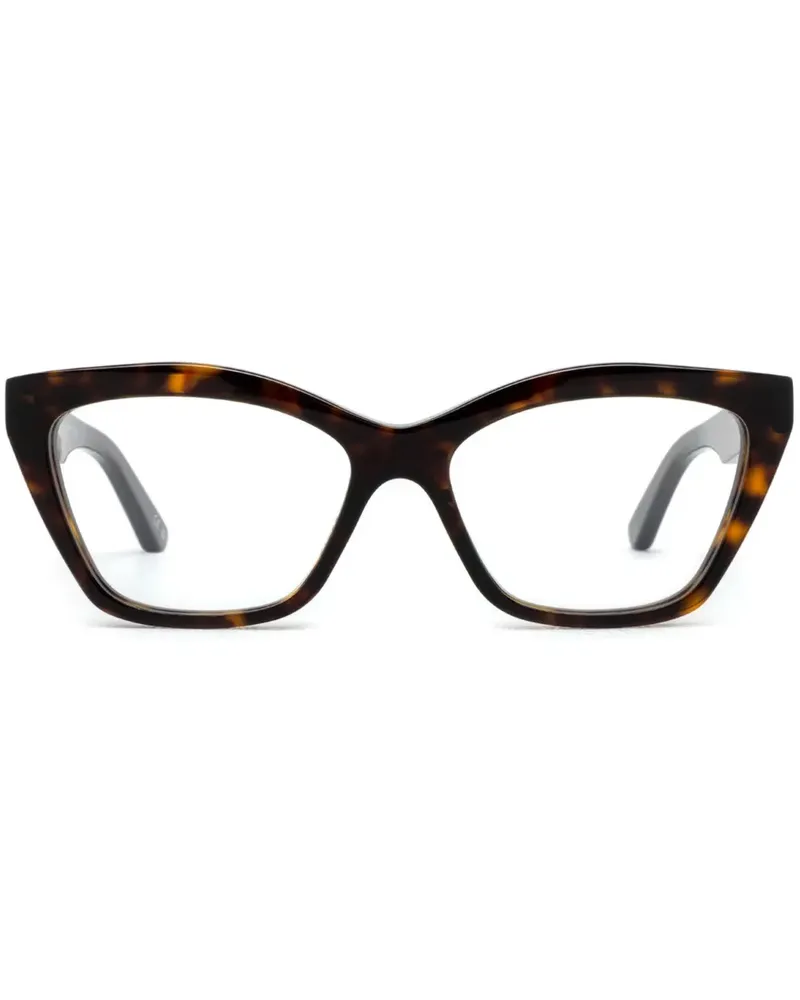 Balenciaga Cat-Eye-Brille - Braun Braun