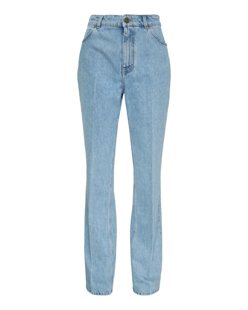 Balmain high-waisted jeans - Blau Blau