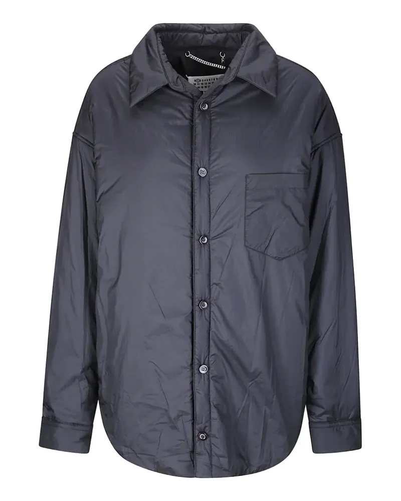 Maison Margiela padded shirt jacket - Schwarz Schwarz
