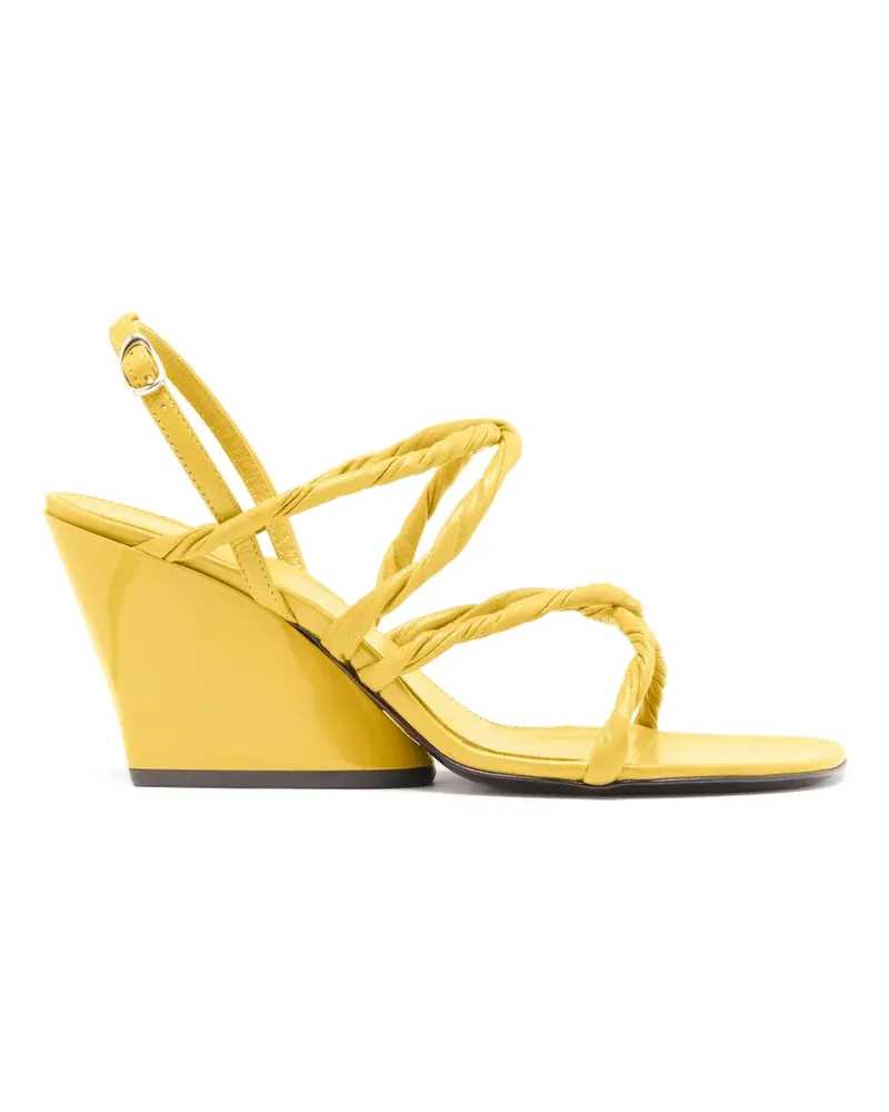 Proenza Schouler Twist Slant sandals - Gelb Gelb