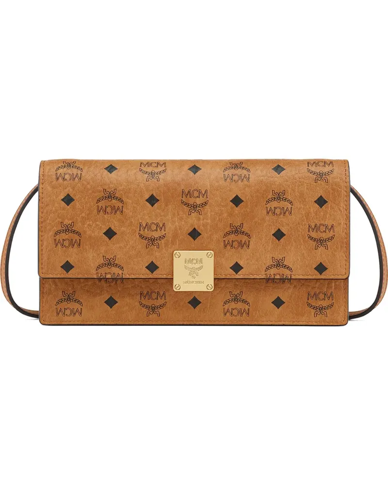 MCM Visetos Clutch - Braun Braun