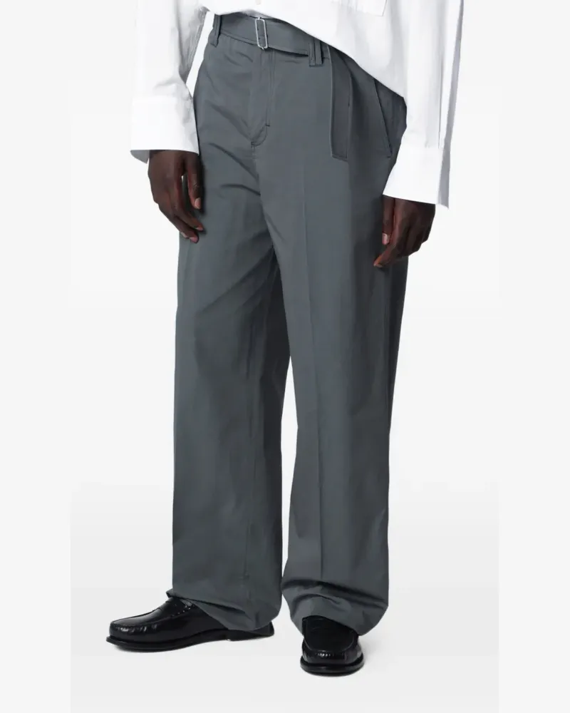 LARDINI Hose mit Gürtel - Grau Grau