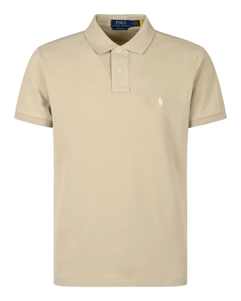 Ralph Lauren Poloshirt mit Logo-Stickerei - Nude Nude