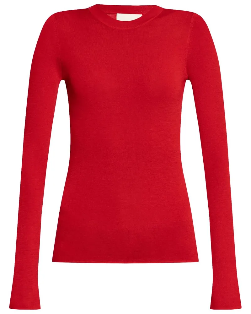 Isabel Marant Erwin Pullover aus Wollstretch Rot