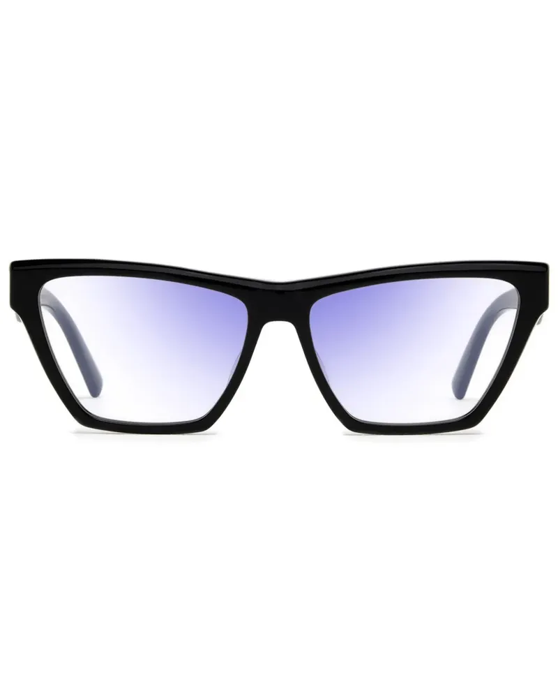 Saint Laurent SL M103 Cat-Eye-Sonnenbrille - Schwarz Schwarz