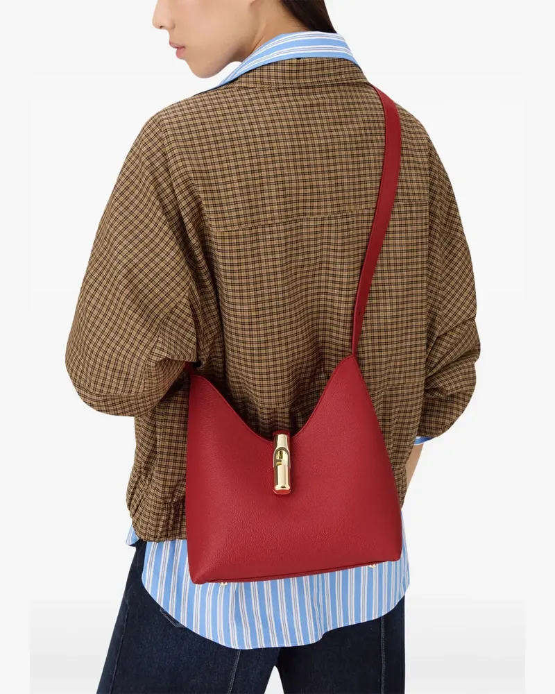 Furla Goccia Schultertasche - Rot Rot