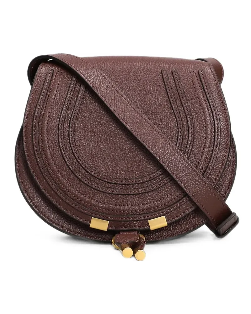 Chloé Kleine Marcie Umhängetasche - Braun Braun