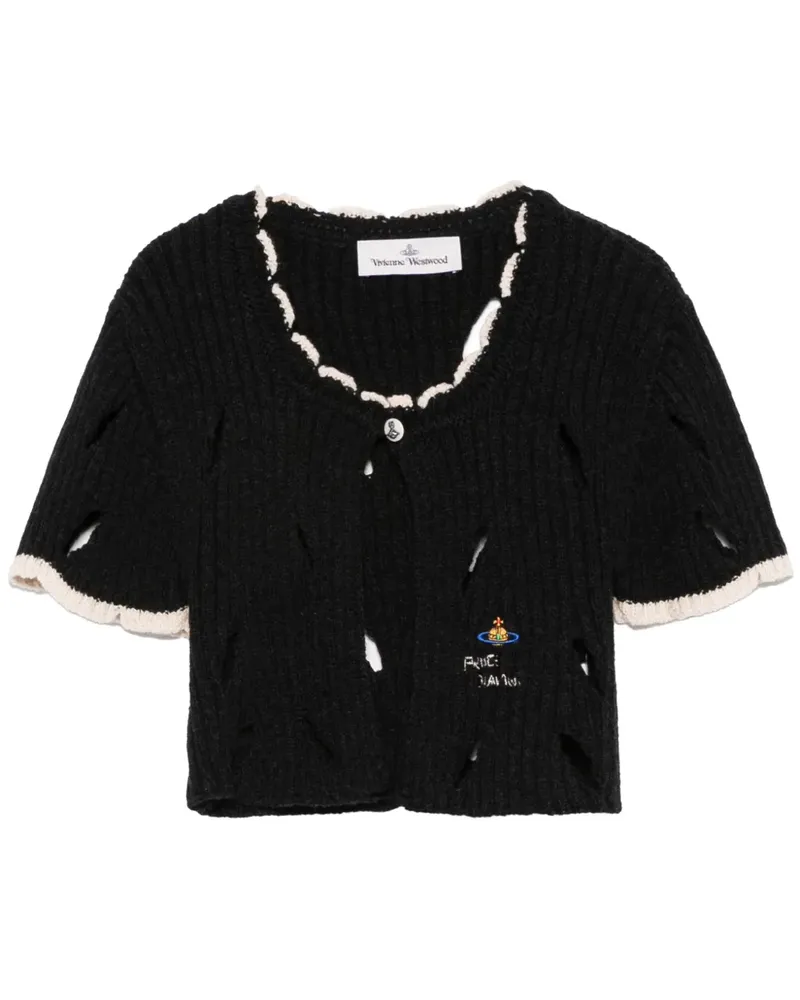 Vivienne Westwood Slash Cardigan - Grau Grau