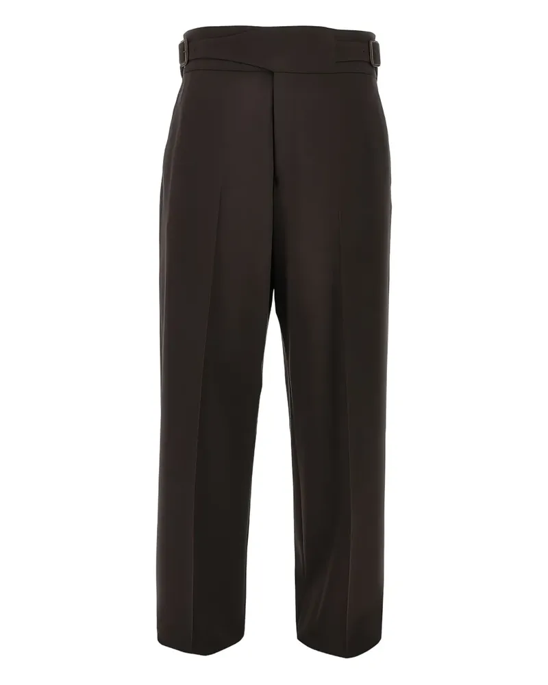 Emporio Armani Hose mit Gürtel - Braun Braun