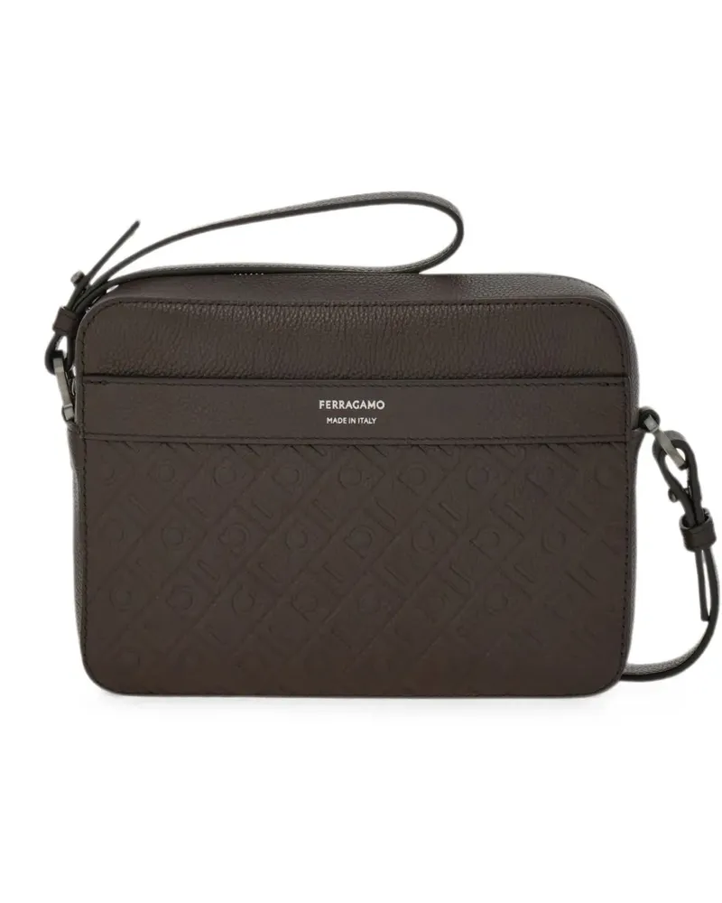 Ferragamo monogram shoulder bag - Braun Braun