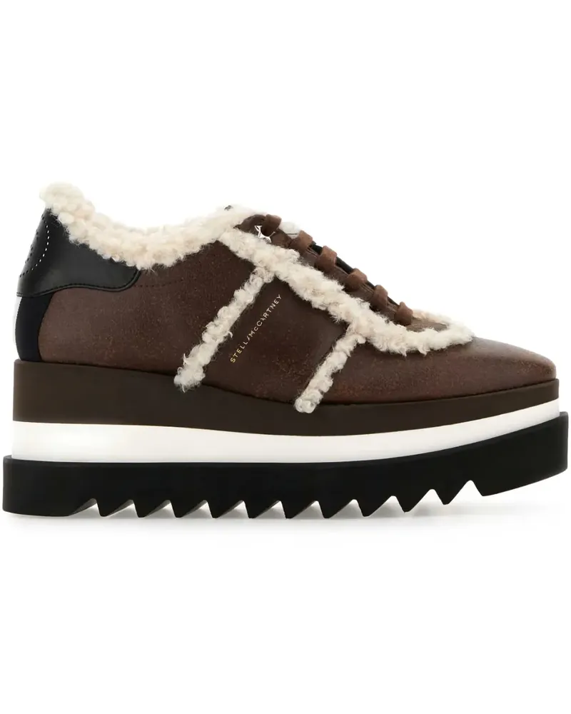 Stella McCartney Sneak-Elyse platform sneakers - Braun Braun