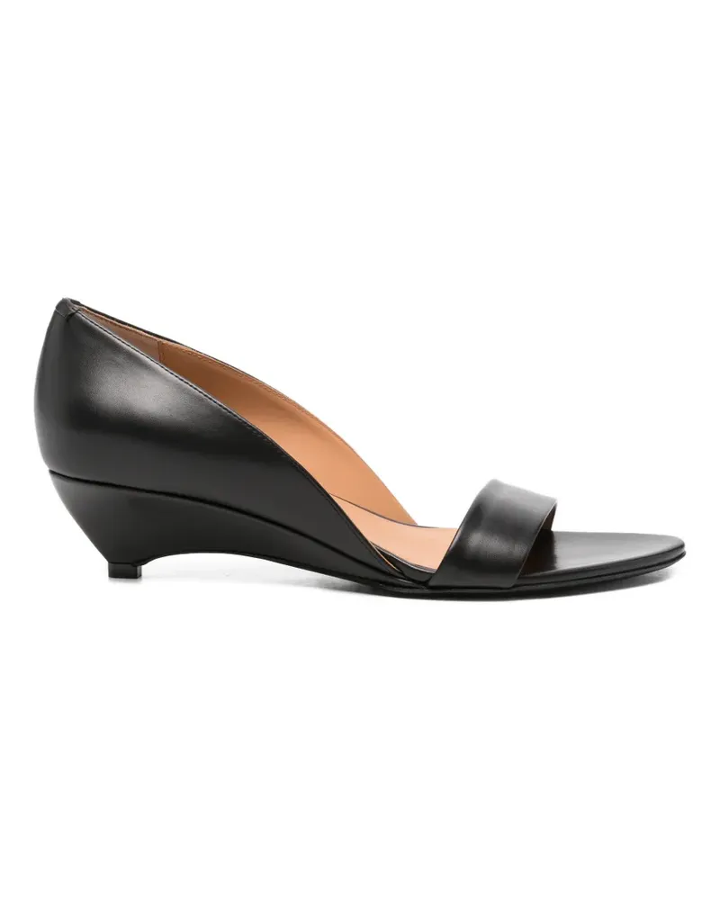 Jil Sander leather sandals - Schwarz Schwarz