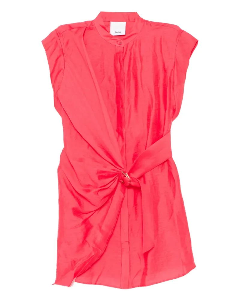 Acler Kleid mit Gürtel - Rosa Rosa