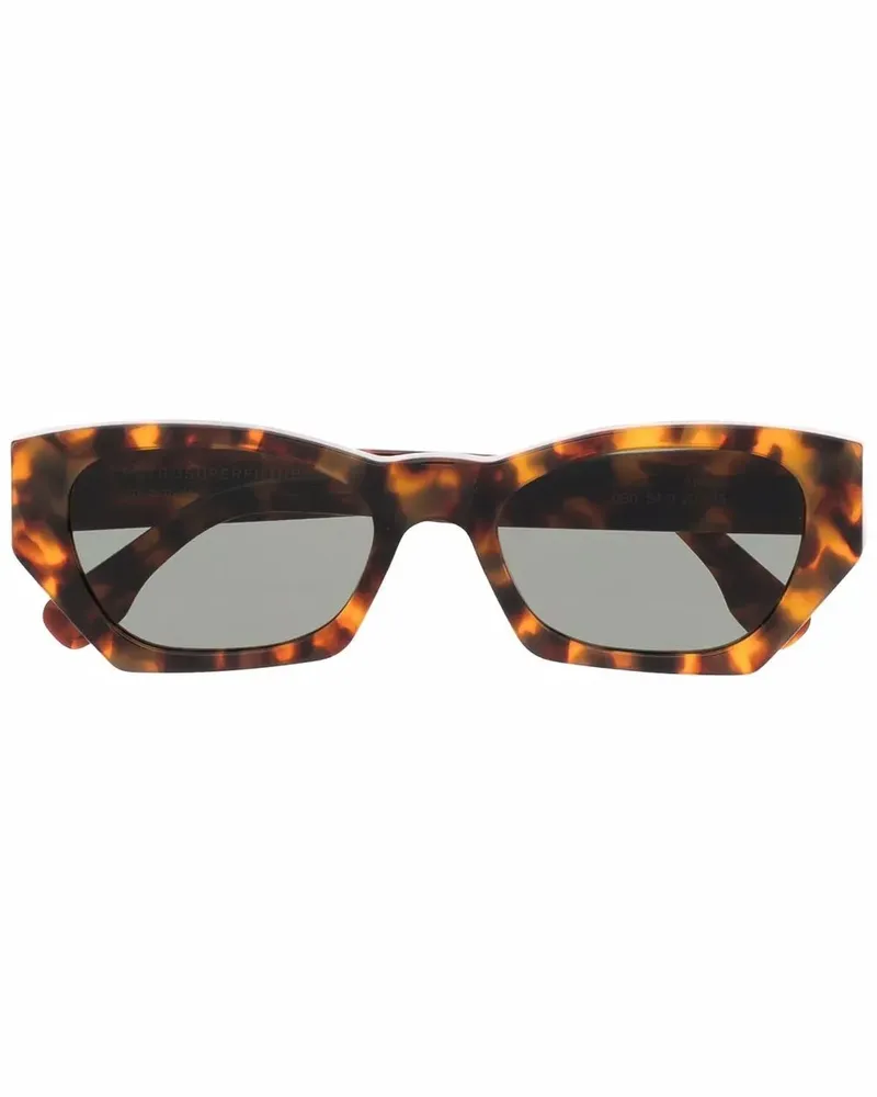 RETROSUPERFUTURE Sonnenbrille in Schildpattoptik - Braun Braun