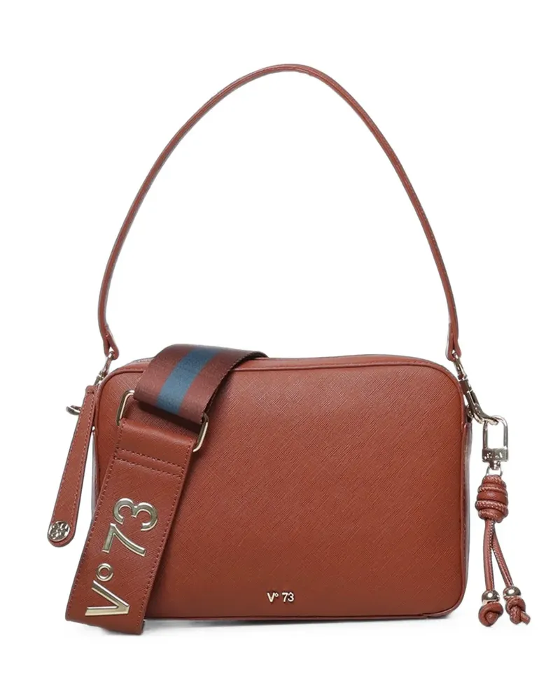 V°73 logo-strap knotted tote bag - Braun Braun