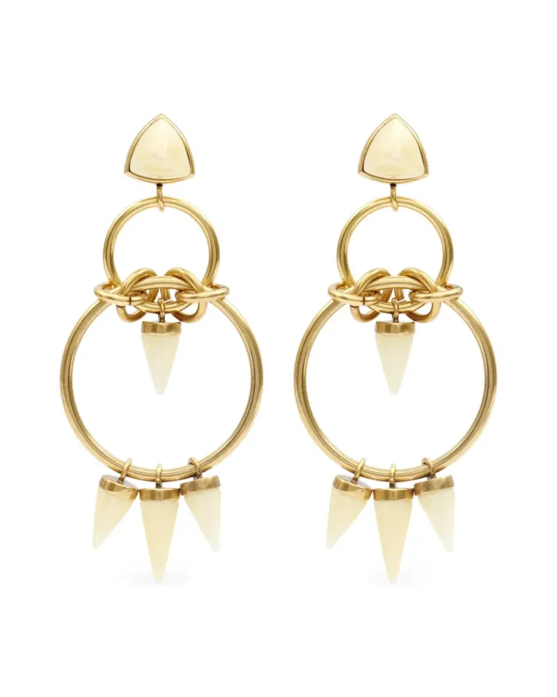 Isabel Marant Lange Ohrringe - Gold Gold