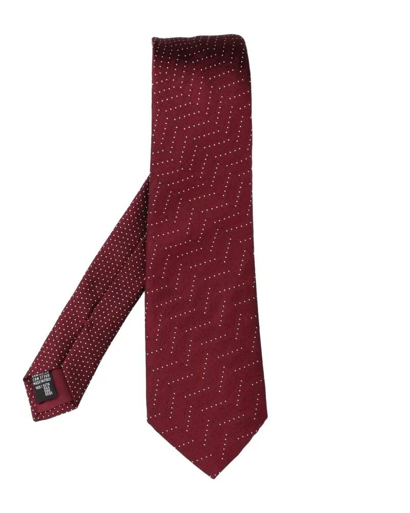 Giorgio Armani Krawatte aus Seide - Rot Rot