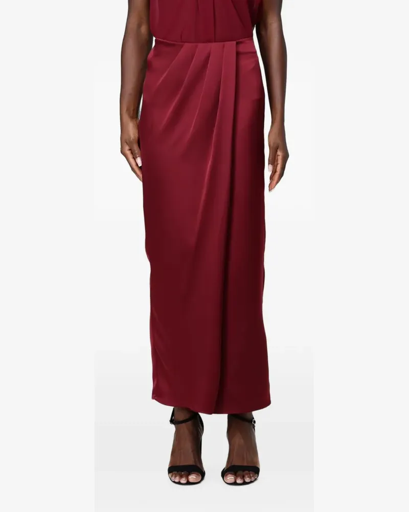 Hanita pleated maxi skirt - Rot Rot