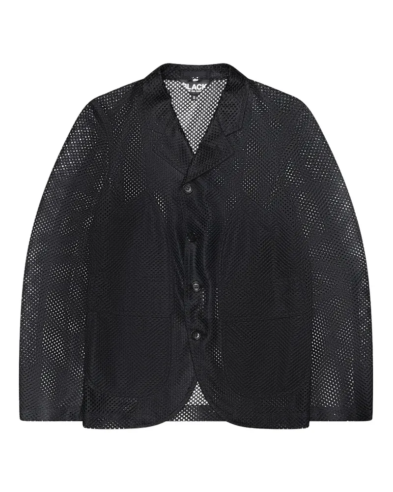 Comme des Garçons long-sleeve blazer - Schwarz Schwarz