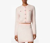 Cardigan aus Mohair - Rosa