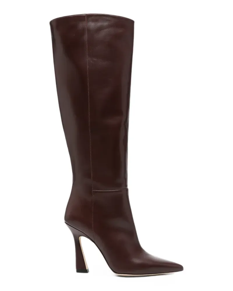 Stuart Weitzman Vinnie Stiefel aus Leder - Braun Braun