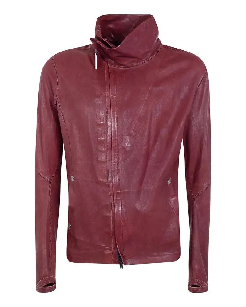 Isaac Sellam Imparable Jacke aus Nappaleder - Rot Rot