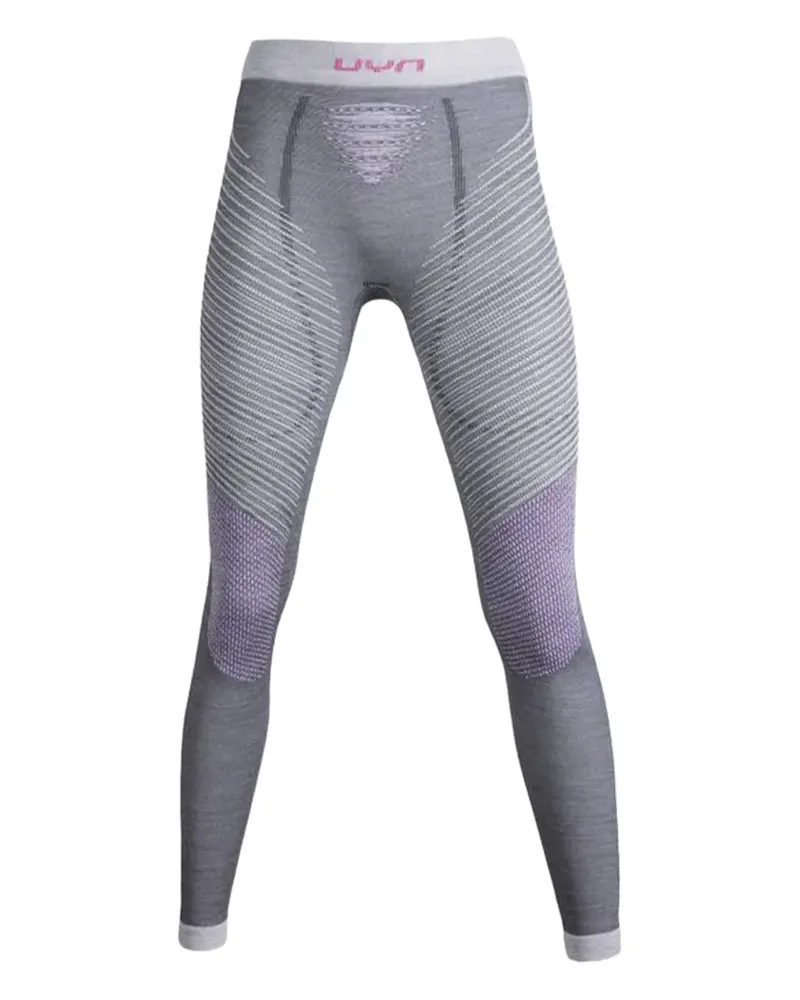 UYN Performance-Leggings mit Logo-Band - Grau Grau