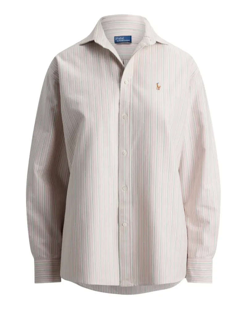 Ralph Lauren Oxford-Hemd aus Baumwolle mit entspannter Passform - Nude Nude