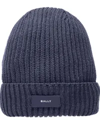 Bally Handschuhe mit Logo-Applikation Schwarz