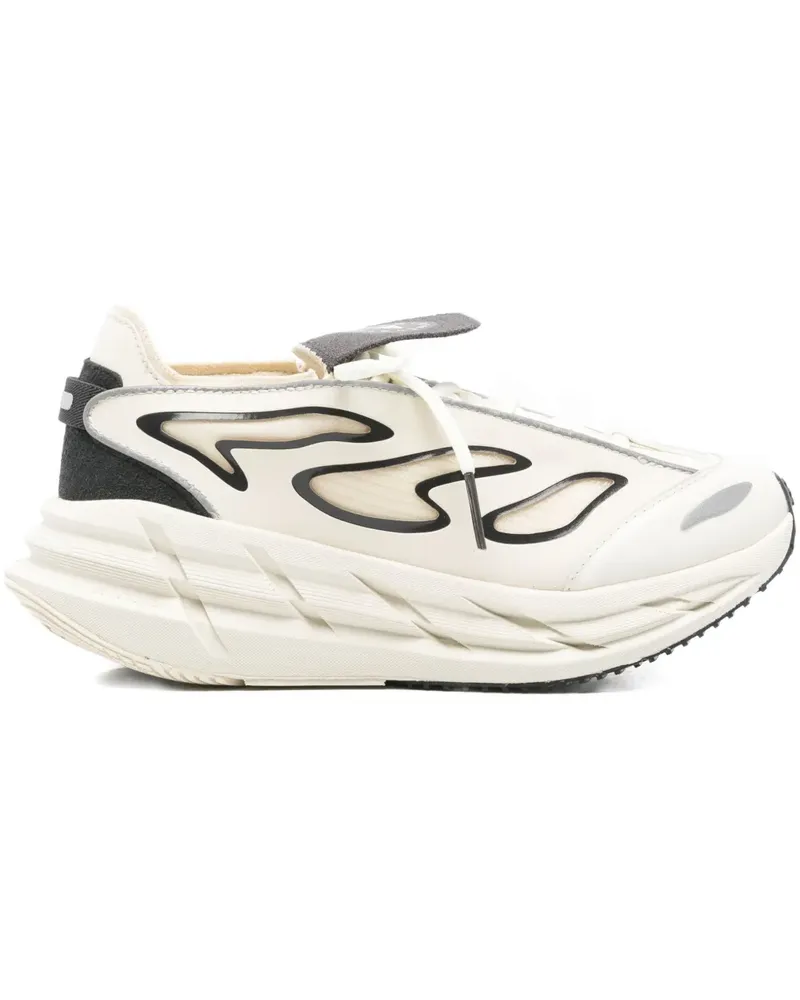 adidas Adistar Plateau-Sneakers mit Flammen - Nude Nude