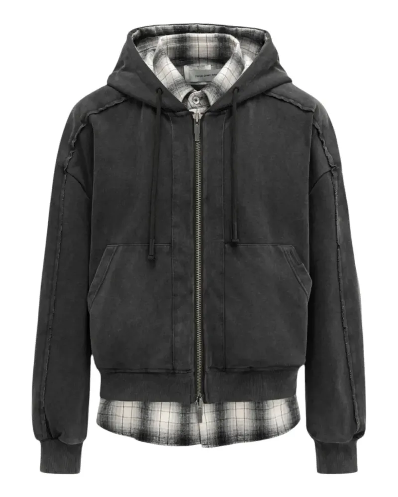 Feng Chen Wang zip-up hoodie - Schwarz Schwarz