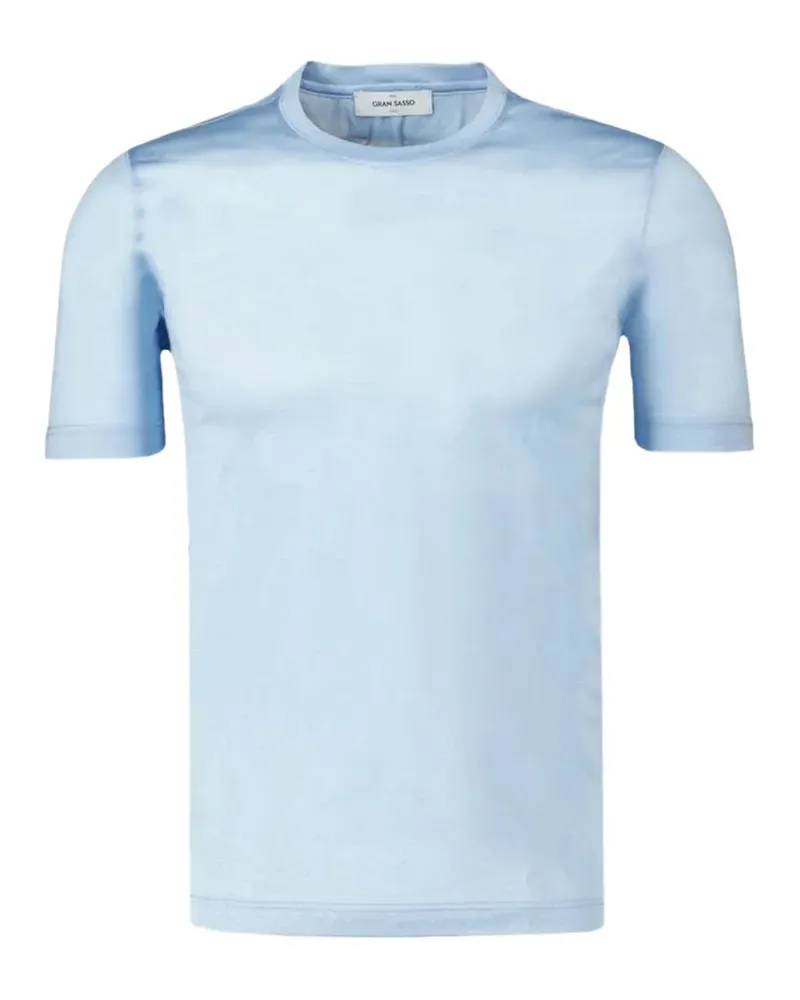 Gran Sasso T-Shirt mit kurzen Ärmeln - Blau Blau