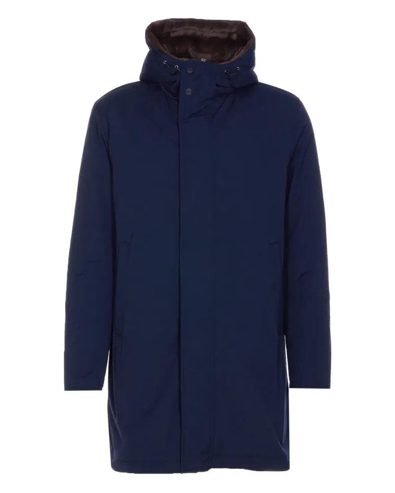 Herno Parka mit Kapuze - Blau Blau