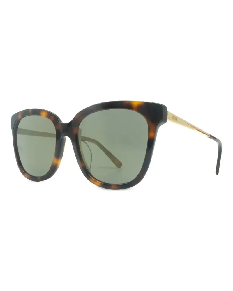MCM Sonnenbrille mit Cat-Eye-Gestell - Braun Braun