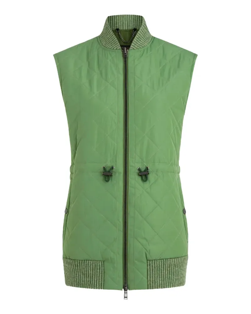 Belstaff diamond-quilted gilet - Grün Grün