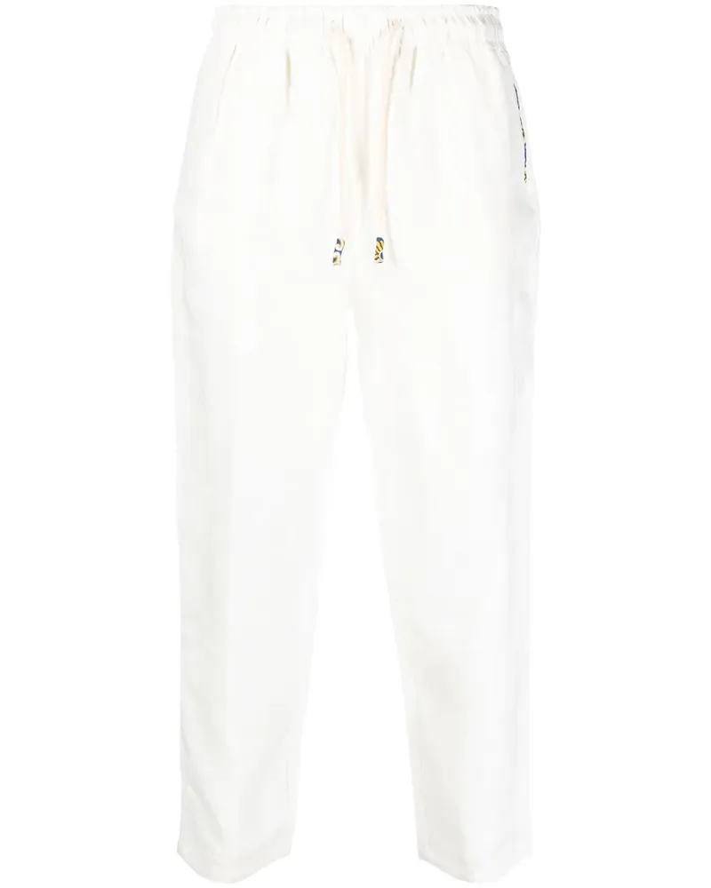 PENINSULA Straight-Leg-Hose mit Kordelzug - Nude Nude